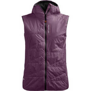 Ortovox Дамски вълнен елек Ortovox Women's Swisswool Piz Duan Vest Merino vest - Wild Berry (132-1357-0213)
