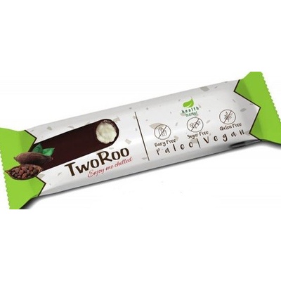 TwoRoo Bezlepková Citronově vanilková tyčinka v hořké čokoládě se sladidlem 30 g