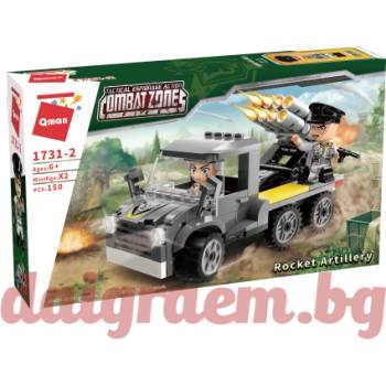 Image 1 of Qman Конструктор qman 1731-2 Ракетна артилерия (q1731-2)