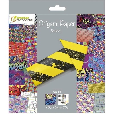 Set papíry na origami Clairefontaine street art