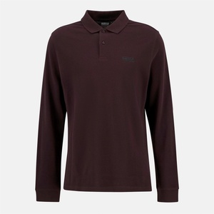 Barbour International Блуза с яка Barbour International Men's Long Sleeve Polo Shirt - Java Red BR19