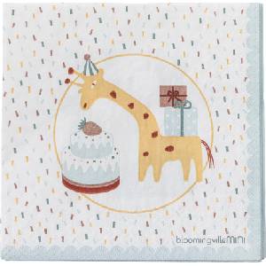 Bloomingville Celebrate хартиени салфетки 33 x 33 см, сини, 20 бр (82063089)