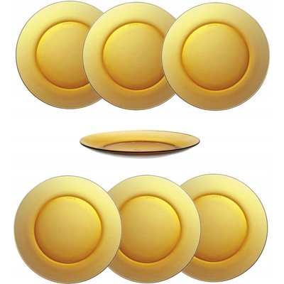 Jídelní talíř mělký Duralex Lys Amber 23,5 cm
