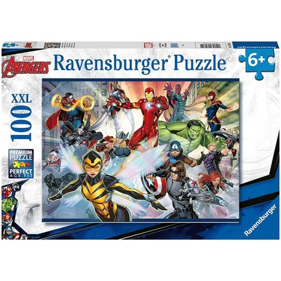 Ravensburger - Puzzle Marvel: Avengers XXL - 100 piese