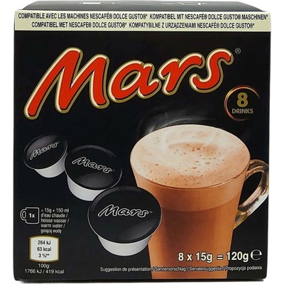 MARS horká čokoláda kapsle 8 ks