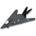 Maisto - Fresh Metal Tailwinds - самолети, F-117 Nighthawk, матово черно (15088-9971)