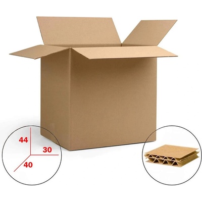 40 х 30 х 44 см. кашон пет пласта - универсален