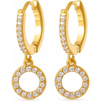 Olivie 10247 Kruhové náušnice GOLD