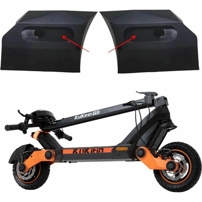 Kugoo Kukirin G3 Predný kryt na svetlá