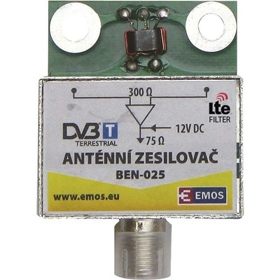 EMOS Anténní předzesilovač 25dB VHF / UHF 2507100600 – Zboží Živě