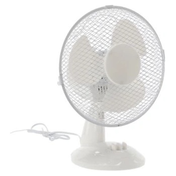 Вентилатор за маса 27cm 25W Бял (FAN9066)