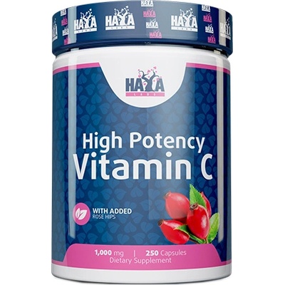 Haya Labs High Potency Vitamin C, 1000 mg, 250 капсули, Haya Labs