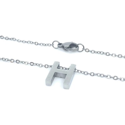 Jan Kos jewellery Řetízek s přívěskem z oceli 12118127