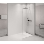 POLYSAN Architex - Душ стена 146.2x210 см, Antidrop, прозрачно стъкло/хром AXC150CL (AXC150CL)