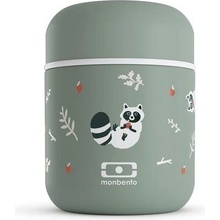 MonBento Termobox na svačinu Capsule Graphic Racoon
