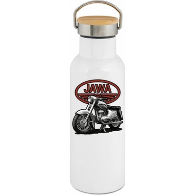 123TRIKO termoska Jawa 250/350 Kývačka bílá VX 500 ml
