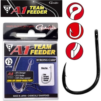 GAMAKATSU A1 Team Feeder Strong Carp vel.10 10 ks