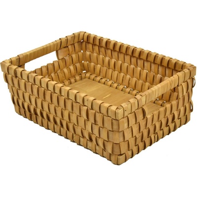 Vingo Úložný košík z dýhy 40 x 30 v 16