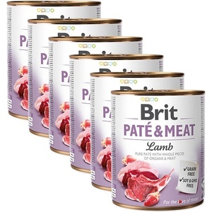 Brit Консерва Brit Paté & Meat Lamb 6 x 800 г