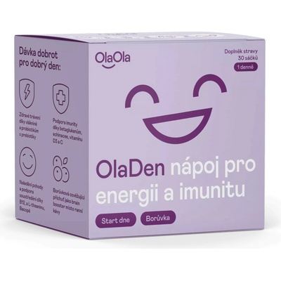 OlaOla OlaDen nápoj pre energiu a imunitu 30 ks