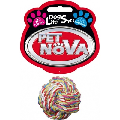 Pet Nova Bavlněný míček 9 cm