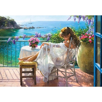 Cherry Pazzi - Puzzle Beauty and Blue Sea - 2 000 piese