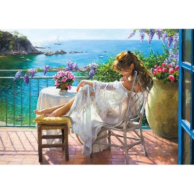 Cherry Pazzi - Puzzle Beauty and Blue Sea - 2 000 piese