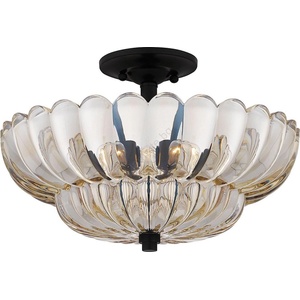 Elstead Lighting Quoizel QZ-WHITECAP-SF-M - Плафон WHITECAP 4xE14/40W/230V Ø 39, 5 cm (ED0897)
