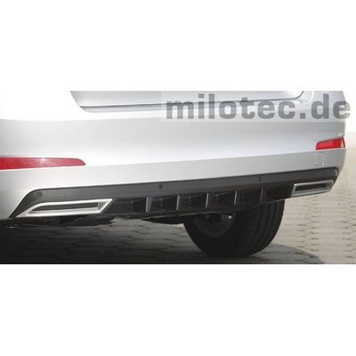 MILOTEC Difúzor zadného nárazníka - Škoda Octavia III, 2013 Sedan / Combi
