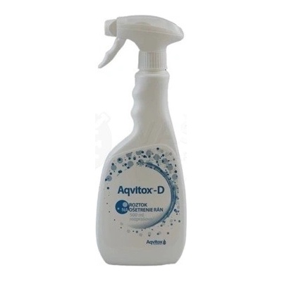 Aqvitox-D Roztok na ošetrenie rán 500 ml roztok v spreji