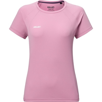 Millet Дамска тениска Millet Women's Fusion S/S T-Shirt - Mauve Orchid (916-7415-0312)