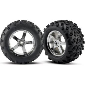 Traxxas велосипед 3.8", диск Hurricane сребърен, гуми Maxx (2)