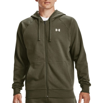 Under Armour Суитшърт с качулка Under Armour UA Rival Cotton FZ Hoodie 1357106-390 Размер M