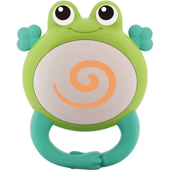 Hola Toys Бебешка дрънкалка и гризалка Hola Toys - Жаба (E318B_2)