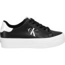 Calvin Klein sneakersy Jeans Bold Vulc Flatf Lace Lth Met YW0YW01393 černá