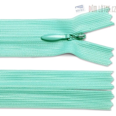 Zips skrytý nedeliteľný, dĺžka 20 cm