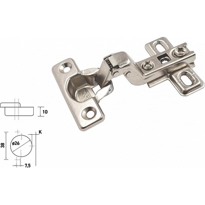 Satos Závěs MINI C-vložený+podložka RDK-03C