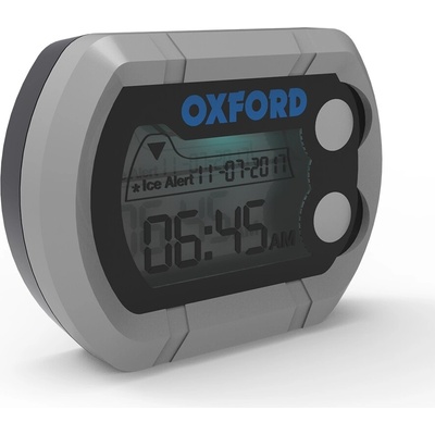 OXFORD digitální hodinky s teploměrem barva stříbrná