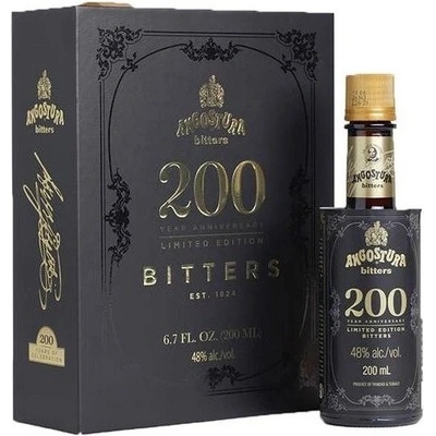 Angostura Aromatic 200 Year Anniversary Bitters 48,0% 0,2 l (karton)