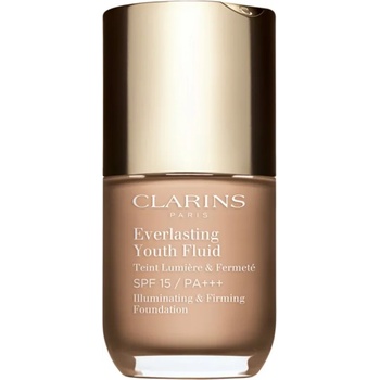 Image 1 of Clarins Everlasting Youth Fluid Foundation озаряващ фон дьо тен SPF 15 цвят 109 Wheat 30ml