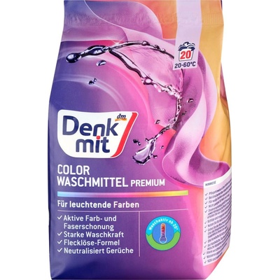 Denkmit Color Premium prací prášek na barevné prádlo 20 PD