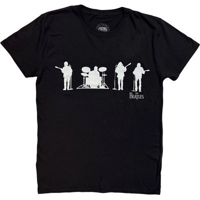 The Beatles Saville Row Line Up Silhouette Black M Риза (<![CDATA[BEATTEE52MB02]]>)