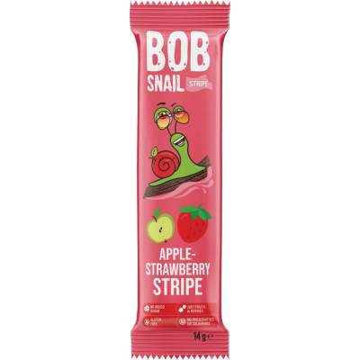 BOB Snail ovocný snack Jablko Jahoda 14 g