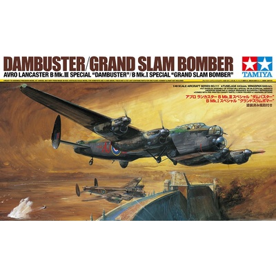 Tamiya Avro Lancaster B Mk.III Special Dambusters /B Mk.I Special Grand Slam Bomber 1:48