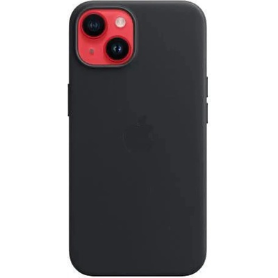 Apple Калъф Apple iPhone 14 Leather Midnight mpp43 (0194253345244)