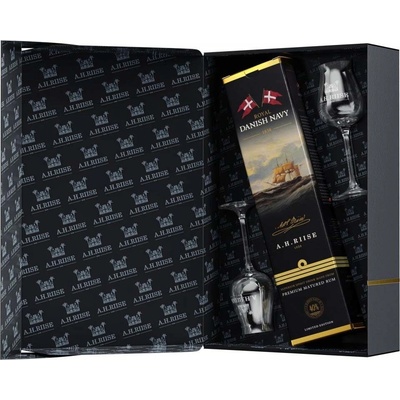 A.H. Riise Royal Danish Navy Strength 40% 0,7 l (holá láhev)