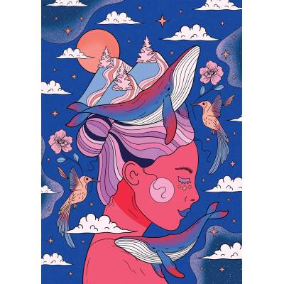 Hachette - Puzzle Dream of Elsewhere - 500 piese