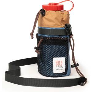 Topo Designs Чанта за рамо Topo designs Mountain Hydro Sling Shoulder bag - River Blue / Brown Oak - размер One Size (510-5455-0511)