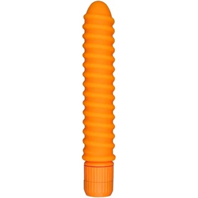 Seven Creations ВИБРАТОР FUNKY RIBBED ORANGE ОТ SexOutlet. bg