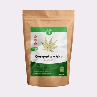 ZELENÁ ZEMĚ Konopné semínko loupané BIO 500 g